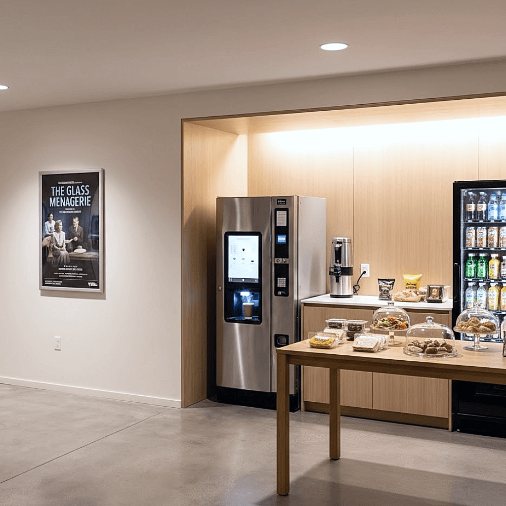 소재 인터내셔날 무인 자판기 F&B 솔루션